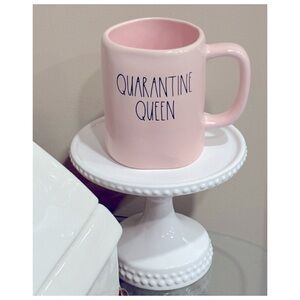 NEW Rae Dunn Pink Quarantine Queen Mug